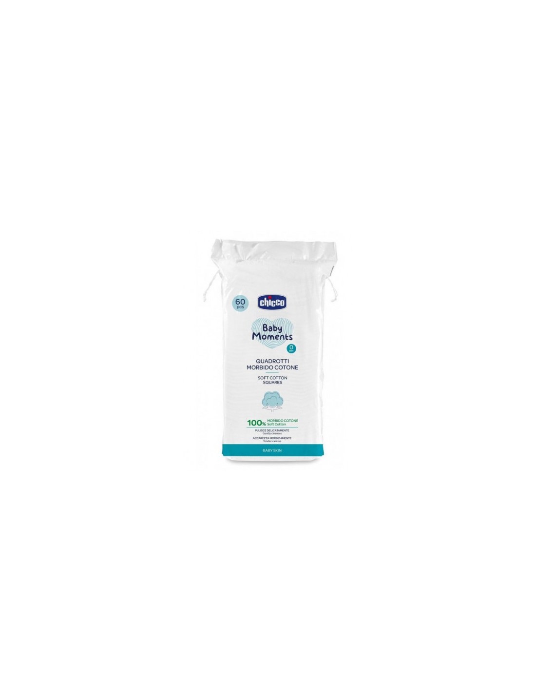CARTA IGIENICA FAZZOLETTI SALVIETTE: vendita online QUADROTTI MORBIDO COTONE CHICCO in offerta