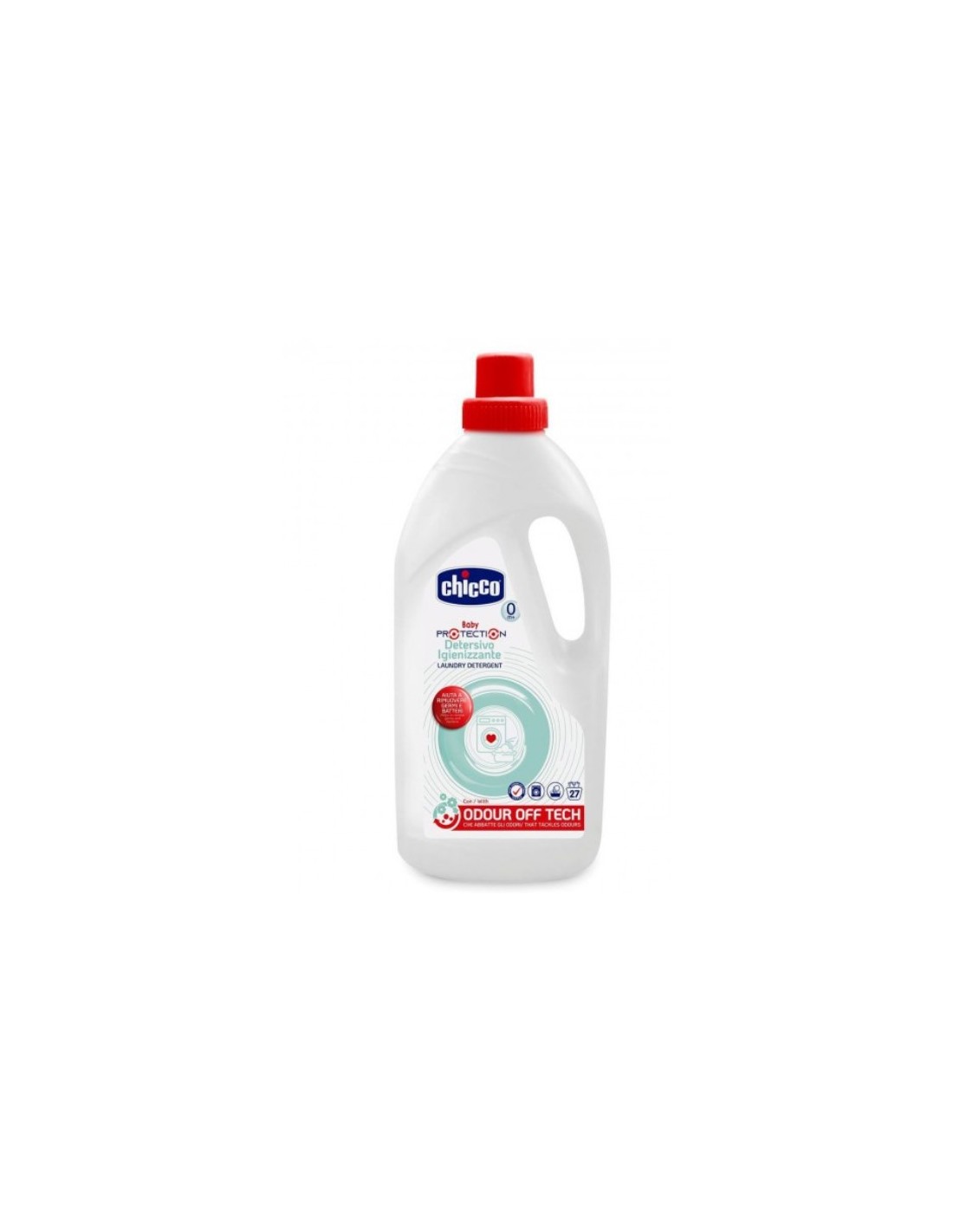 AMMORBIDENTI - IGIENE BUCATO - LANA: vendita online DETERSIVO BUCATO IGIENIZZANTE 1.5 LITRI CHICCO in offerta