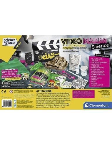 PRESCOLARI: vendita online SCIENZA GIOCO VIDEO MAKER SCIENCE 19295 in offerta