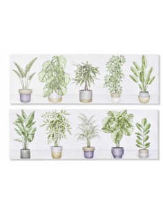 QUADRI E DECORO PARETE: vendita online QUADRO TELA CU193744 PIANTE 90X30CM ASSORTITO in offerta