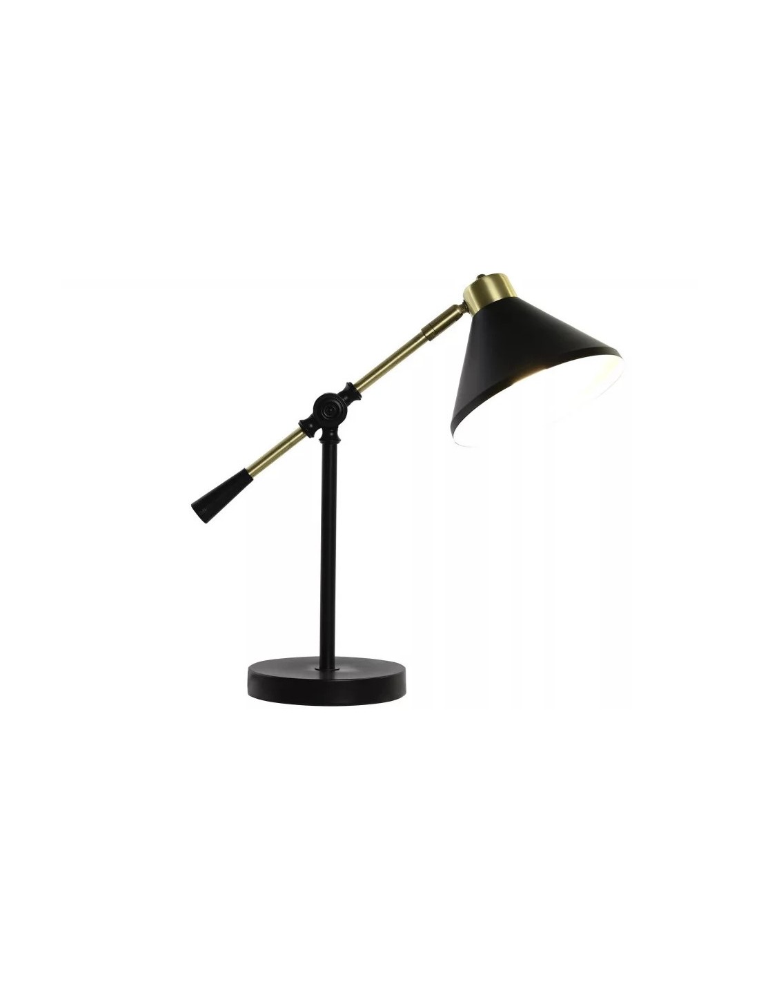 ILLUMINAZIONE: vendita online LAMPADA DA TAVOLO LA200521 METALLO 18X44X40CM NERO/ORO in offerta