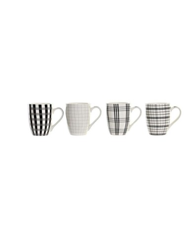 TAZZE CAFFE' E LATTE: vendita online TAZZA PC201112 PORCELLANA 340ML DECORI ASSORTITI in offerta