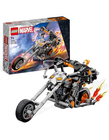 GIOCATTOLO PUBBLICIZZATO: vendita online MARVEL MECH E MOTO DI GHOST RIDER 76245 in offerta