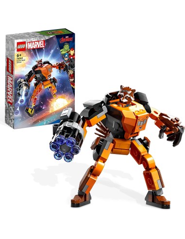 GIOCATTOLO PUBBLICIZZATO: vendita online AVENGERS ARMATURA MECH DI ROCKET 76243 in offerta