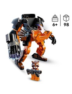 GIOCATTOLO PUBBLICIZZATO: vendita online AVENGERS ARMATURA MECH DI ROCKET 76243 in offerta 2