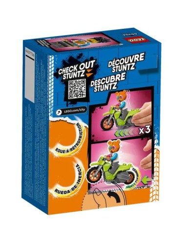 GIOCATTOLO PUBBLICIZZATO: vendita online CITY STUNT BIKE ORSO 60356 in offerta