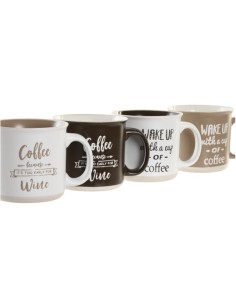 TAZZE CAFFE' E LATTE: vendita online TAZZA MUG PORCELLANA 510ML DECORI ASSORTITI PC202501 in offerta 2