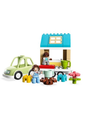 GIOCATTOLO PUBBLICIZZATO: vendita online DUPLO CASA SU RUOTE 10986 in offerta