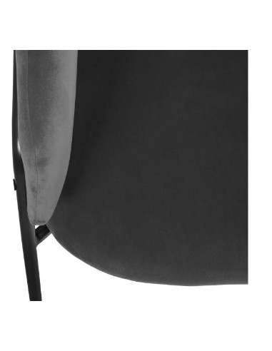POLTRONE E DIVANI: vendita online POLTRONA SIRON VELLUTO GRIGIO 166590C in offerta