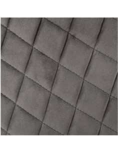 POLTRONE E DIVANI: vendita online POLTRONA MARLO VELLUTO GRIGIO 157153A in offerta 2