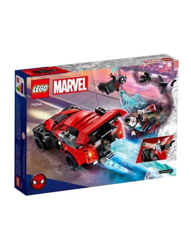GIOCATTOLO PUBBLICIZZATO: vendita online LEGO Marvel Miles Morales vs. Morbius, set di costruzione, macchina da corsa, minifi...