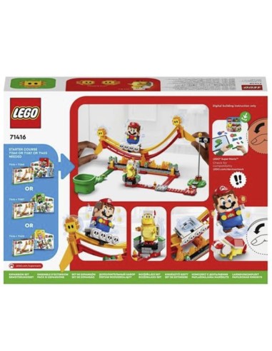 GIOCATTOLO PUBBLICIZZATO: vendita online SUPERMARIO CORSA SULLA LAVA SET ESPANSIONE 71416 in offerta