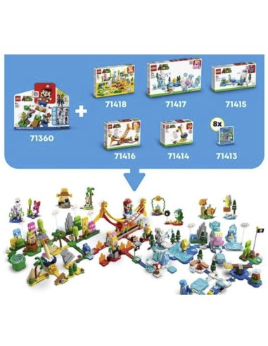 GIOCATTOLO PUBBLICIZZATO: vendita online SUPERMARIO CORSA SULLA LAVA SET ESPANSIONE 71416 in offerta