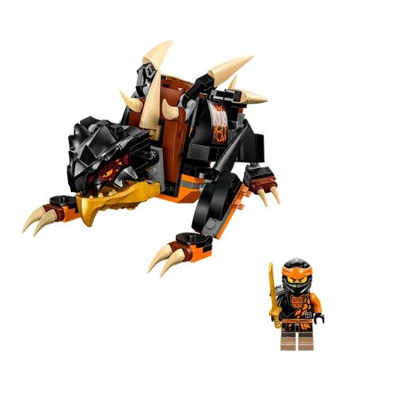 LEGO NINJAGO Drago di Terra di Cole - EVOLUTION, Drago Giocattolo  Potenziabile per Bambini con Figura di Scorpione da Battaglia e 2  Minifigure 71782 : : Giochi e giocattoli