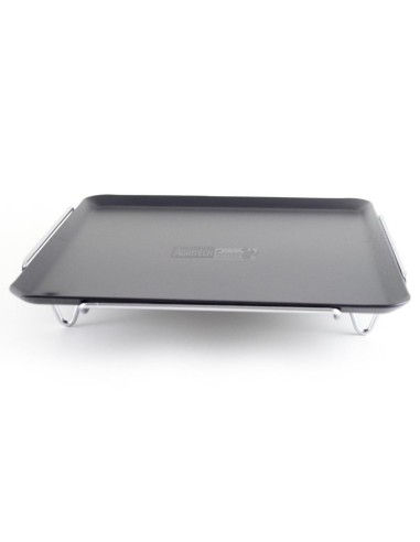 ACCESSORI BARBECUE: vendita online PLANCHA ACCIAIO SMALTATO CON FORO 455 in offerta