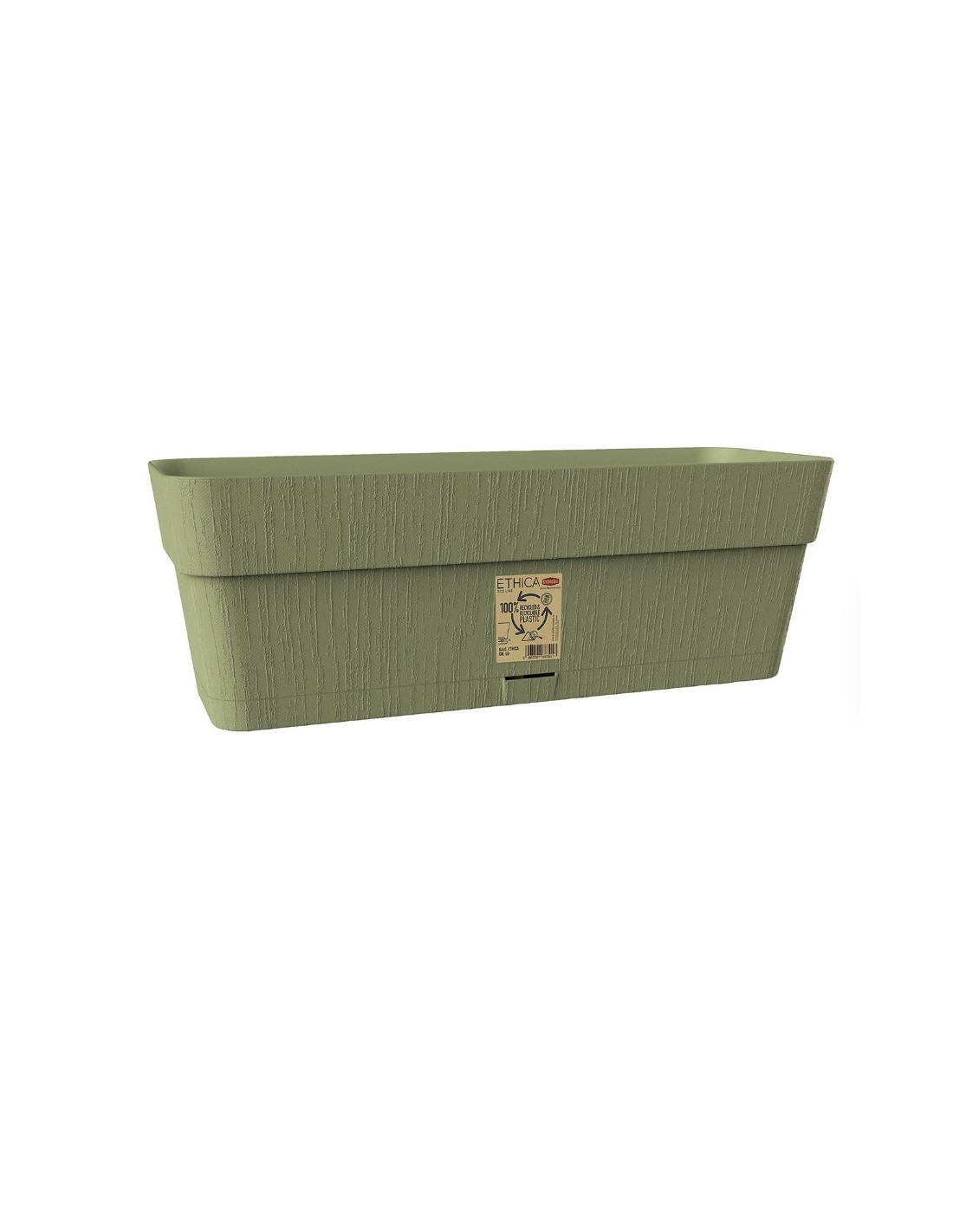 FIORIERE DA BALCONE: vendita online ETHICA BALCONETTA VERDE OLIVA 50CM 68252 in offerta