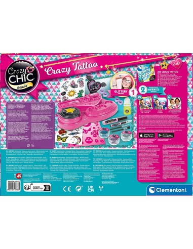 GIOCHI GIRL: vendita online CRAZY CHIC CRAZY TATTOO LAB 18733 in offerta