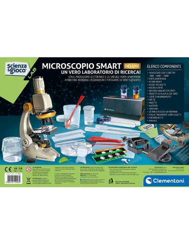 PRESCOLARI: vendita online SCIENZA MICROSCOPIO SMART DELUXE 19310 in offerta