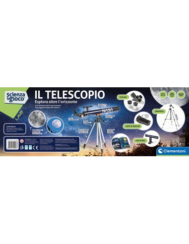 PRESCOLARI: vendita online SCIENZA TELESCOPIO CON TREPPIEDI 19297 in offerta
