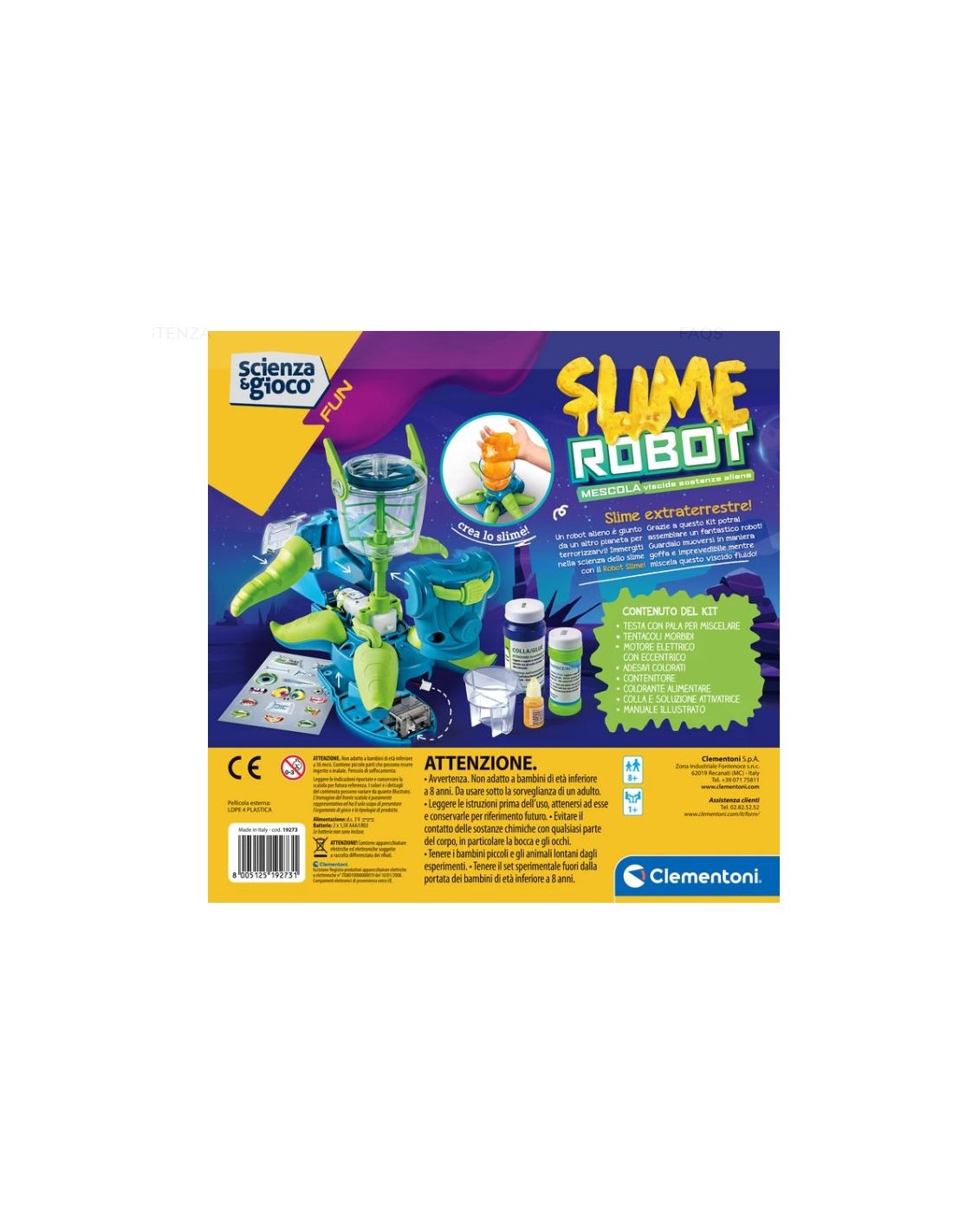 PRESCOLARI: vendita online SCIENZA SLIME ROBOT 19273 in offerta