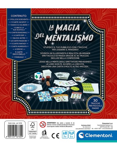 PRESCOLARI: vendita online GIOCO LA MAGIA DEL MENTALISMO 16760 in offerta