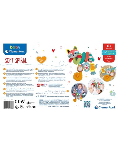 INFANZIA: vendita online BABY PELUCHE SOFT SPIRALE 17799 in offerta