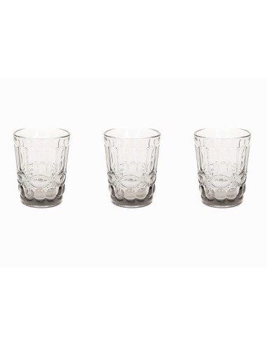 BICCHIERI ACQUA VINO BIBITA: vendita online MADAME SET 3 BICCHIERI 230CC TRASPARENTI in offerta