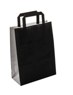 MONOUSO: vendita online CONF 50 BUSTE TAKE AWAY NERO in offerta