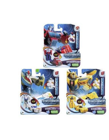 GIOCATTOLO PUBBLICIZZATO: vendita online TRANSFORMERS F6229 FIGURE EARTHSPARK FLIP ASSORTITO in offerta