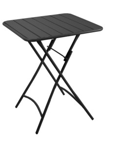 TAVOLI: vendita online TAVOLO 646020 ROVIGO PIEGHEVOLE 80X80 ANTRACITE in offerta