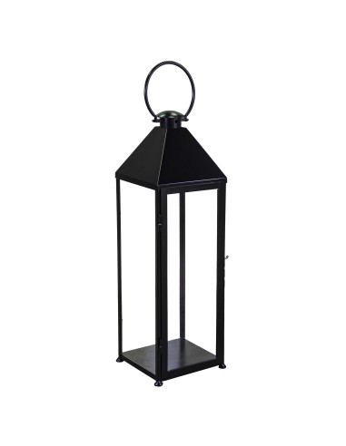 ILLUMINAZIONE ESTERNE: vendita online LANERNA 372679 METALLO NERO 30X30X100CM in offerta