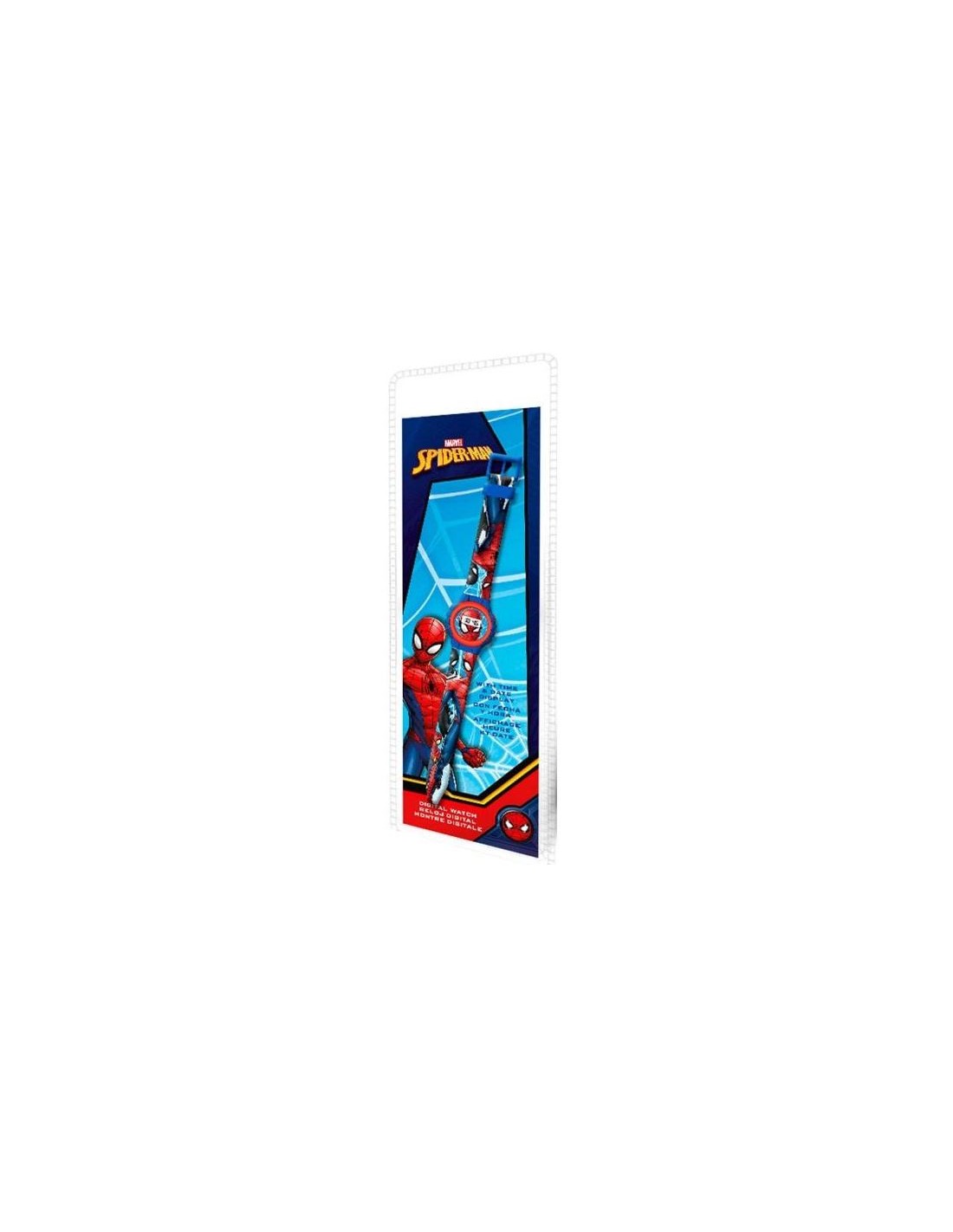 PRESCOLARI: vendita online Rocco Giocattoli, Spiderman Orologio Digitale, orologio Marvel, supereroe, uomo ragno in offerta
