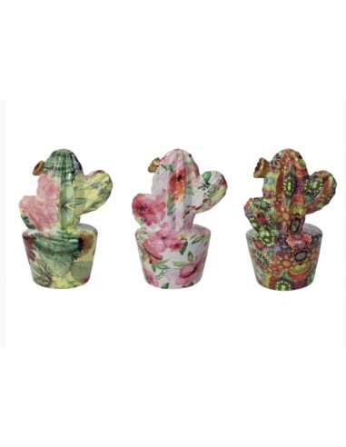 OGGETTISTICA: vendita online 52797 SALVADANAIO CACTUS DECORI ASS DOLOMITE in offerta