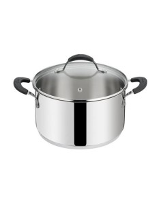 PENTOLE - COPERCHI ACCIAIO: vendita online TEMPRA ACCIAIO FONDA ALTA 2M.18CM+COPERCHIO in offerta
