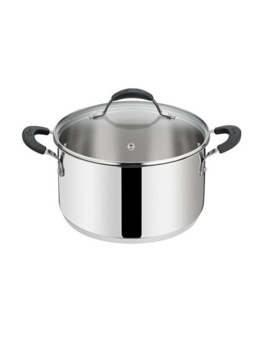 PENTOLE - COPERCHI ACCIAIO: vendita online TEMPRA ACCIAIO FONDA ALTA 2M.18CM+COPERCHIO in offerta