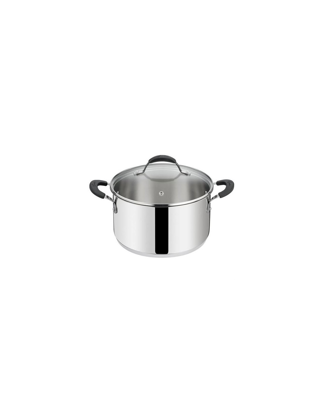 PENTOLE - COPERCHI ACCIAIO: vendita online TEMPRA ACCIAIO FONDA ALTA 2M.18CM+COPERCHIO in offerta
