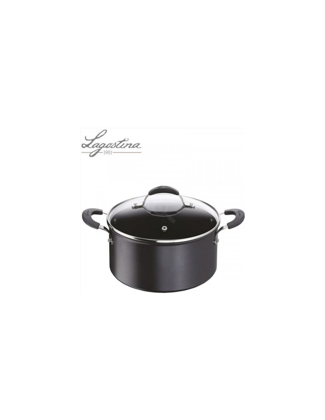 PENTOLE - COPERCHI ANTIADERENTE: vendita online TEMPRA FONDA 2M 24CM+COPERCHIO in offerta