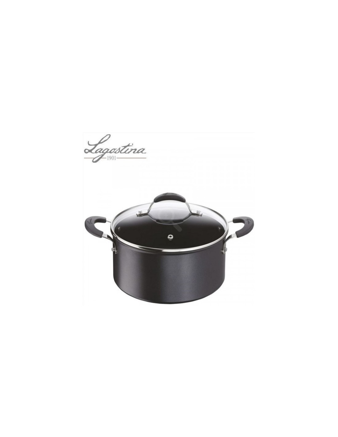 PENTOLE - COPERCHI ANTIADERENTE: vendita online TEMPRA FONDA 2M 20CM+COPERCHIO LAGOSTINA in offerta