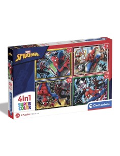 GIOCHI DI SOCIETA'E PUZZLE: vendita online SPIDERMAN 21515 SET PUZZLE 4IN1 in offerta