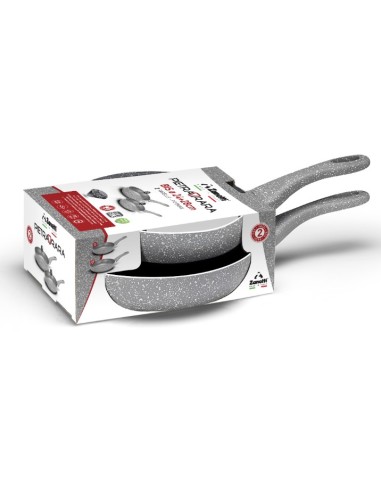 PENTOLE - COPERCHI ANTIADERENTE: vendita online PIETRA RARA BIS PADELLE 24/28CM in offerta