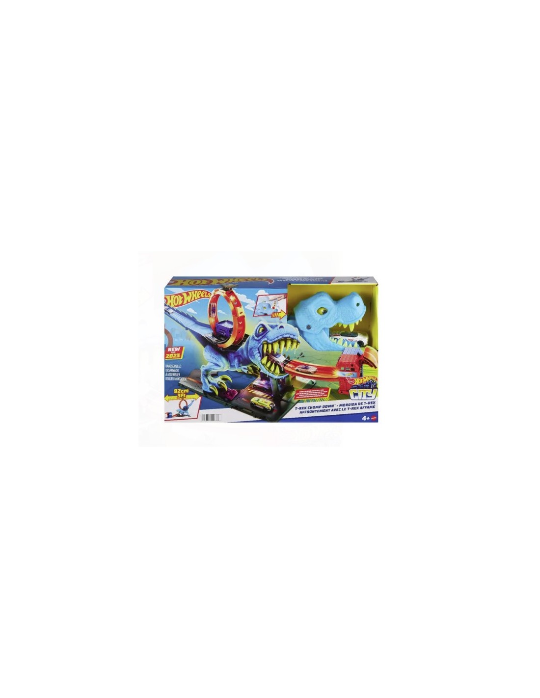 GIOCATTOLO PUBBLICIZZATO: vendita online HOTWHEELS HKX42 SFRECCIA SUL TREX in offerta
