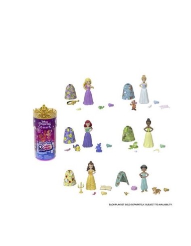 GIOCATTOLO PUBBLICIZZATO: vendita online PRINCESS HMB69 ROYAL COLOR REVEAL ASSORT in offerta