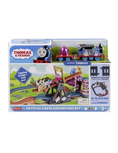 GIOCATTOLO PUBBLICIZZATO: vendita online THOMAS FRIENDS HMC28 SET AVVENTURE GROTTE DI CRISTALLO in offerta