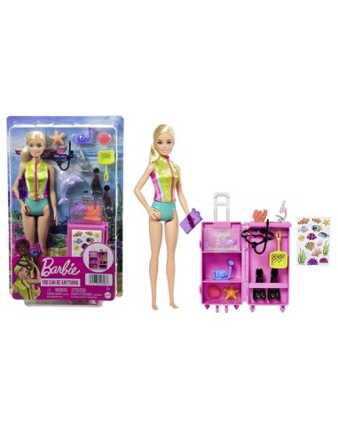 GIOCATTOLO PUBBLICIZZATO: vendita online BARBIE HMH26 BIOLOGA MARINA in offerta