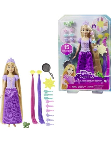 GIOCATTOLO PUBBLICIZZATO: vendita online PRINCESS HLW18 RAPUNZEL CHIOMA MAGICA in offerta