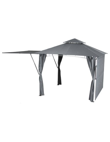 GAZEBO E OMBRELLONI: vendita online GAZEBO AMALYA 3X3 ARDESIA 149709 (base non inclusa) in offerta