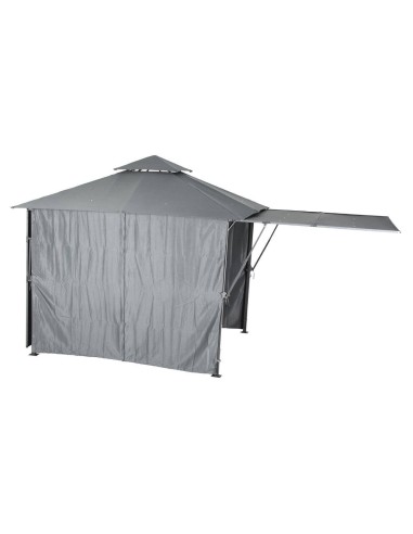 GAZEBO E OMBRELLONI: vendita online GAZEBO AMALYA 3X3 ARDESIA 149709 (base non inclusa) in offerta