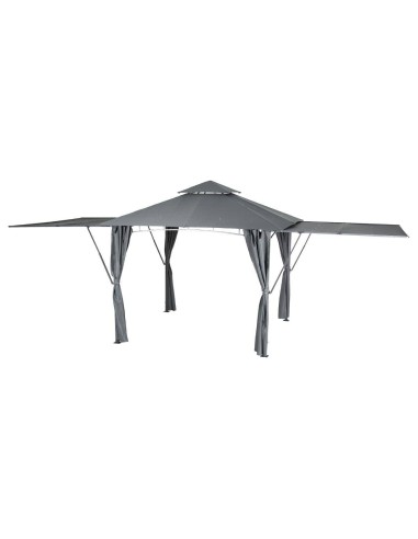 GAZEBO E OMBRELLONI: vendita online GAZEBO AMALYA 3X3 ARDESIA 149709 (base non inclusa) in offerta