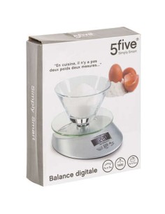 BILANCE DA CUCINA: vendita online BILANCIA CUCINA DIGITALE 5KG METALLO 216699021 in offerta 2