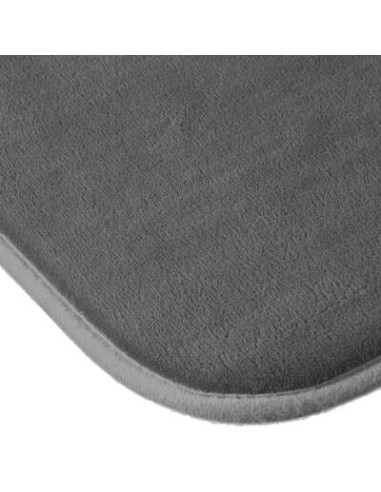 TAPPETI BAGNO: vendita online TAPPETO BAGNO GRIGIO IN MEMORY FOAM 50 X 80 CM in offerta